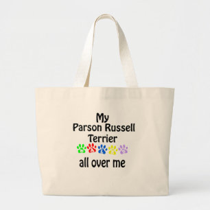 Bolsa Tote Grande Design das caminhadas de Russell Terrier do Parson
