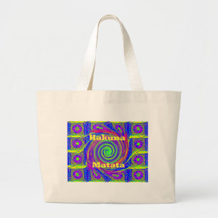 Bolsa Tote Grande Design de presente de Hakuna Matata.png