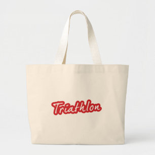 Bolsa Tote Grande design de Triathlon legal