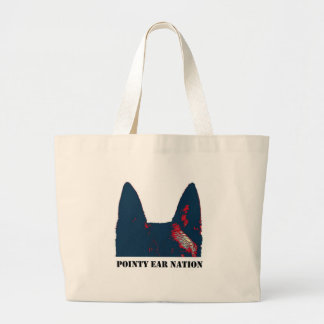 Bolsa Tote Grande Design Pointy da nação da orelha