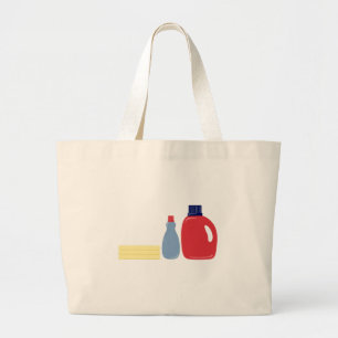 Bolsa Tote Grande Detergente de Lavagem