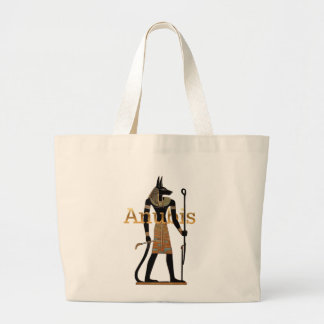 Bolsa Tote Grande Deus Egípcio Antigo Anúbis