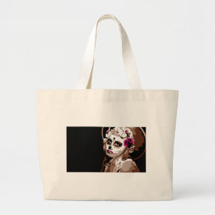 Bolsa Tote Grande dia de los muertos