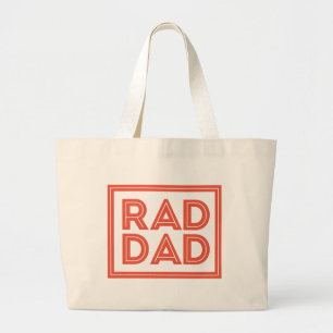 Bolsa Tote Grande dia de os pais - Pai de fita