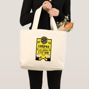 Bolsa Tote Grande Dia de Pancake na Terça-feira