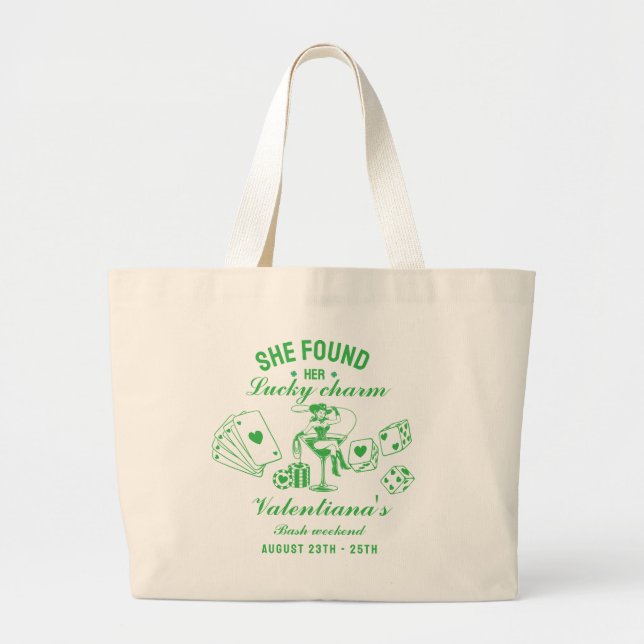 Bolsa Tote Grande dia de São Patrício (Frente)