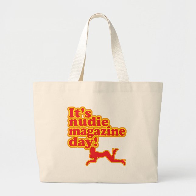 Bolsa Tote Grande Dia do compartimento de Nudie! (Frente)