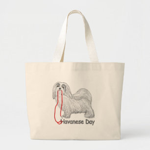 Bolsa Tote Grande Dia do Havanês