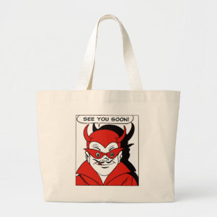 Bolsa Tote Grande Diabo