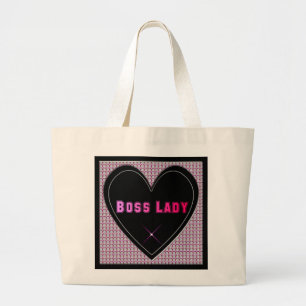Bolsa Tote Grande Diamantes da Chefe