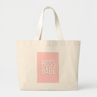 Bolsa Tote Grande Diário do BORRACHO do CHEFE do caderno no rosa