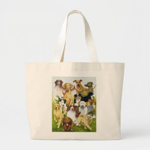 Bolsa Tote Grande Dias de cão