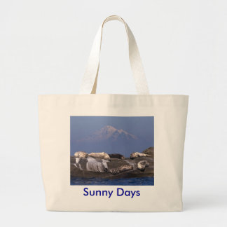 Bolsa Tote Grande Dias Sunny Estão Aqui Novamente - Bolsas De Vestuá