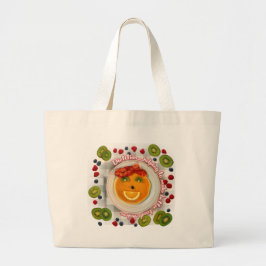 BOLSA TOTE GRANDE DIETISTA DA CARA DA PANQUECA