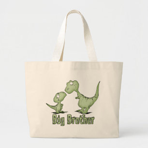 Bolsa Tote Grande Dinossauros Grande Irmão