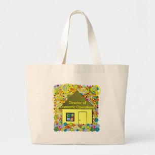 Bolsa Tote Grande Diretor de Operações Domésticas - Personalizado
