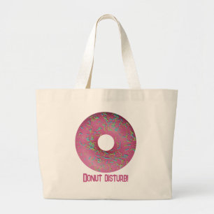 Bolsa Tote Grande Distúrbio de rosquinha!