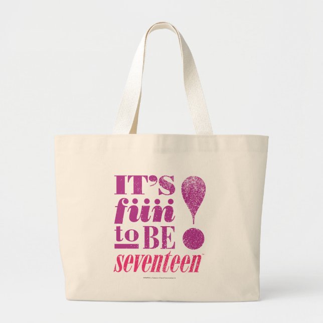 Bolsa Tote Grande Diversão 2 B 17-Roxo (Frente)