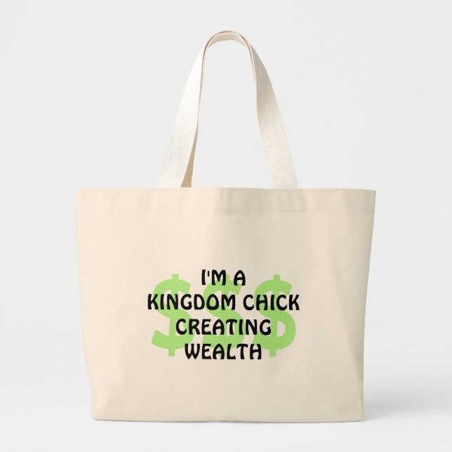 Bolsa Tote Grande Diversão Christian KINGDOM PINTINHO Entrepreneur (Frente)