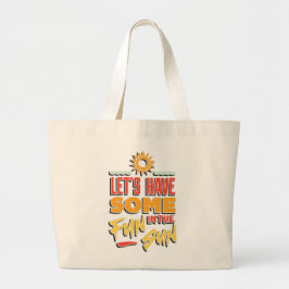 Bolsa Tote Grande Diversão de Verão