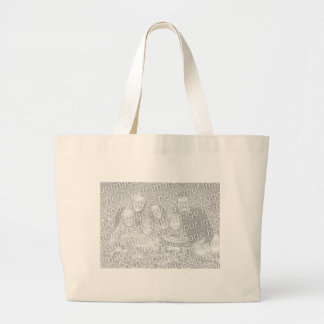 Bolsa Tote Grande DIY adicionam seu próprio foto feita sob encomenda