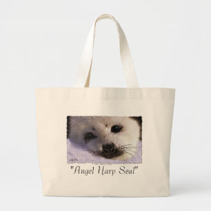 Bolsa Tote Grande Do "saco do carregar do selo de harpa anjo"