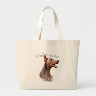Bolsa Tote Grande Doberman Pinscher (Isabella) Pai 2