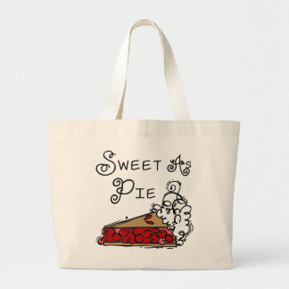 Bolsa Tote Grande Doce como Pie