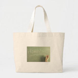 Bolsa Tote Grande Docente de Homework Dift Idea Bookbag