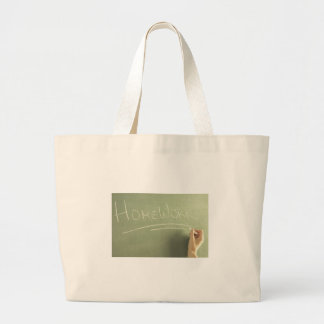 Bolsa Tote Grande Docente de Homework Dift Idea Bookbag