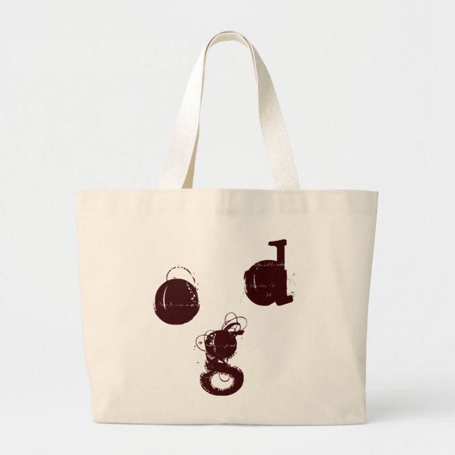 Bolsa Tote Grande dog (Frente)