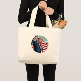 Bolsa Tote Grande Donald Trump 2024