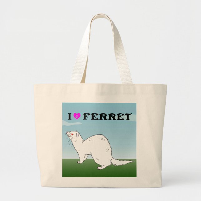 Bolsa Tote Grande doninha (Al Pineau) (Frente)