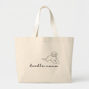 Bolsa Tote Grande Doodle Mama Tote Bag