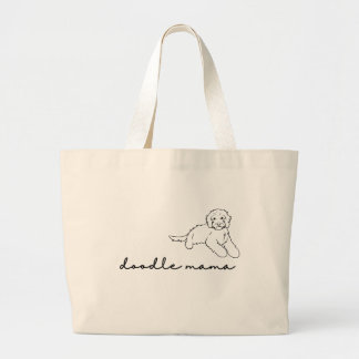 Bolsa Tote Grande Doodle Mama Tote Bag