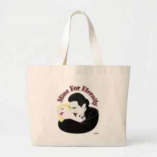 Bolsa Tote Grande Drácula, Meu Para a Eternidade