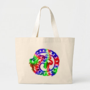 Bolsa Tote Grande Dragão