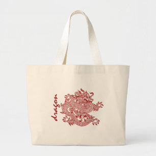 Bolsa Tote Grande dragão
