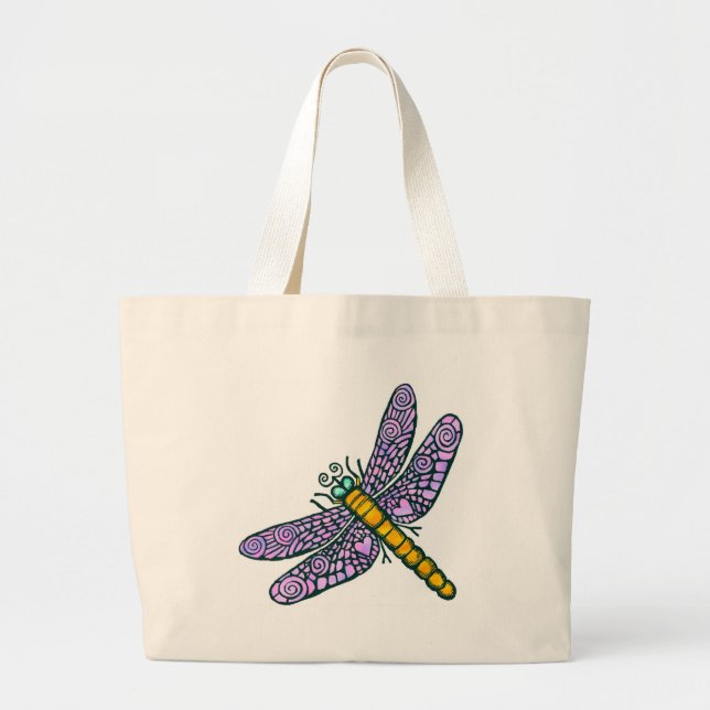 Bolsa Tote Grande Dragonfly (Frente)