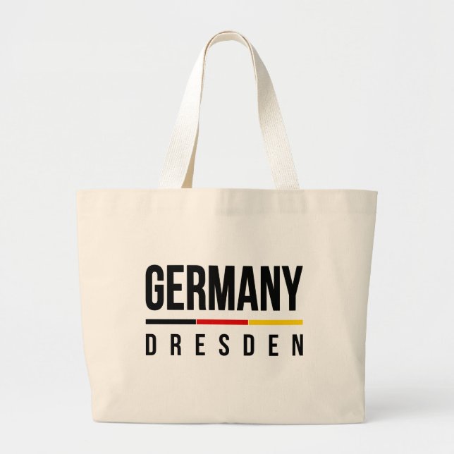 Bolsa Tote Grande Dresden Alemanha (Frente)