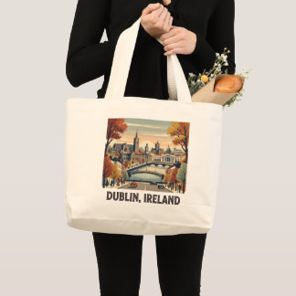Bolsa Tote Grande Dublin no Outono