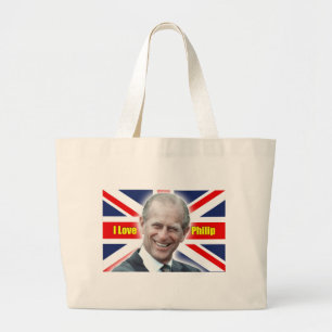 Bolsa Tote Grande Duque de Einburgh - Eu amo Philip