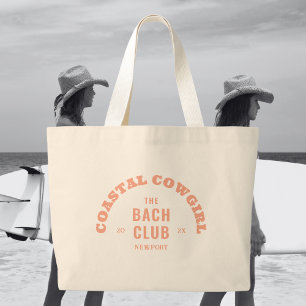Bolsa Tote Grande Dusty Pink Costeira Cowgirl O Bach Club