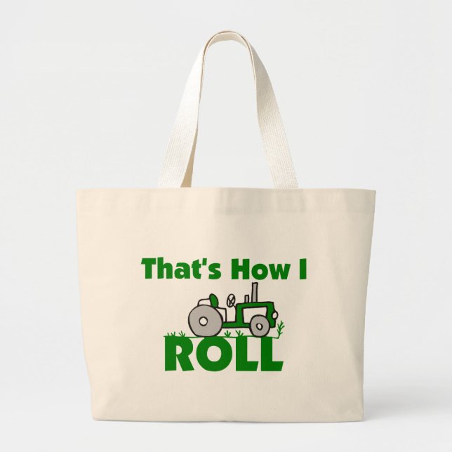 Bolsa Tote Grande É assim que eu faço (Frente)