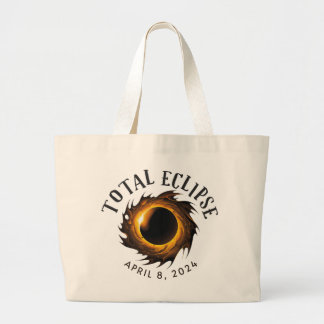 Bolsa Tote Grande Eclipse Solar Total 24 de abril de 2024