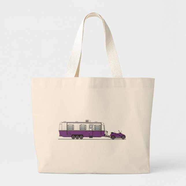 Bolsa Tote Grande Eco Car Camper (Frente)