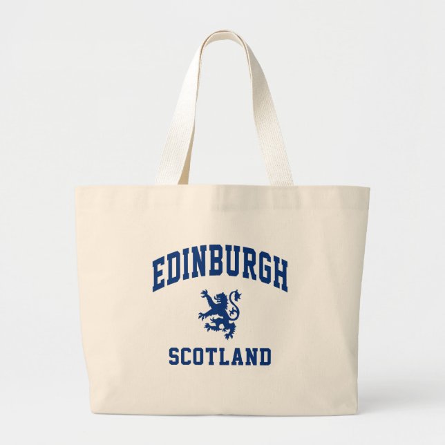 Bolsa Tote Grande Edimburgo Escocês (Frente)