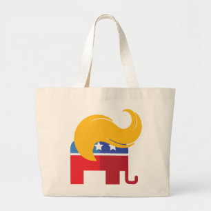 Bolsa Tote Grande Eleição Presidencial Trump 2024