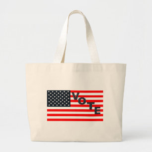 Bolsa Tote Grande Eleições presidenciais nos Estados Unidos 2016 J