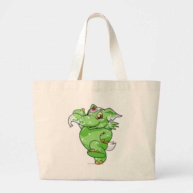 Bolsa Tote Grande Elephante salpicou (Frente)